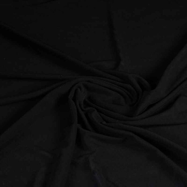 Stretch Mesh Stoff schwarz