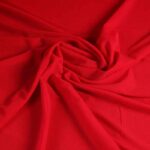 Stretch stof mesh rood