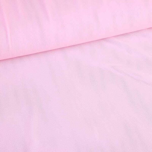 Stretch-Mesh-Stoff babyrosé