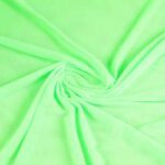 Stretch mesh stof fluor groen