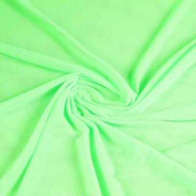 Stretch-Mesh-Stoff fluor grün