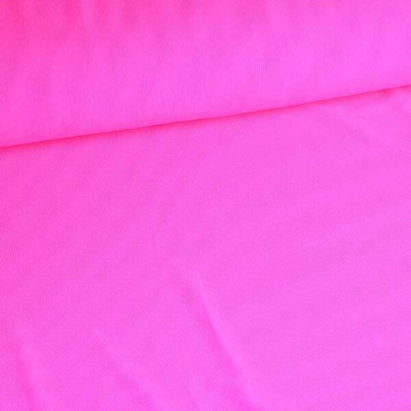 Stretch-Mesh-Stoff fluor rosa