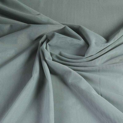 Stretch-Mesh-Stoff grau
