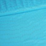Stretch mesh foil stof aqua