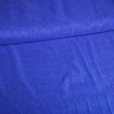 Mesh-Glitterstoff kobalt