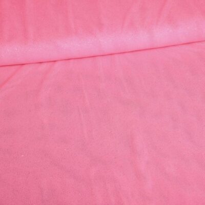 Stretch Mesh Glitter Stoff rosa