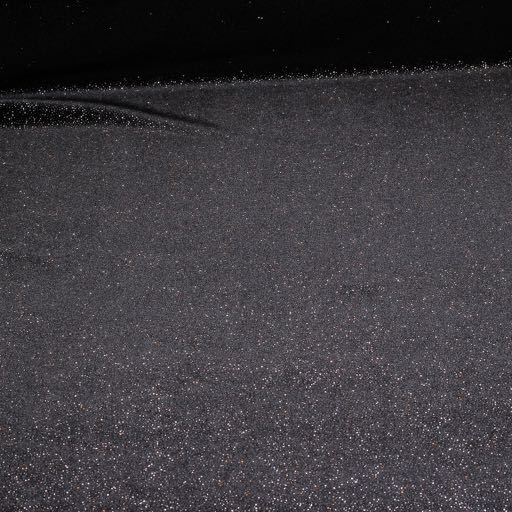 Velvet-Stoff silber glitter schwarz