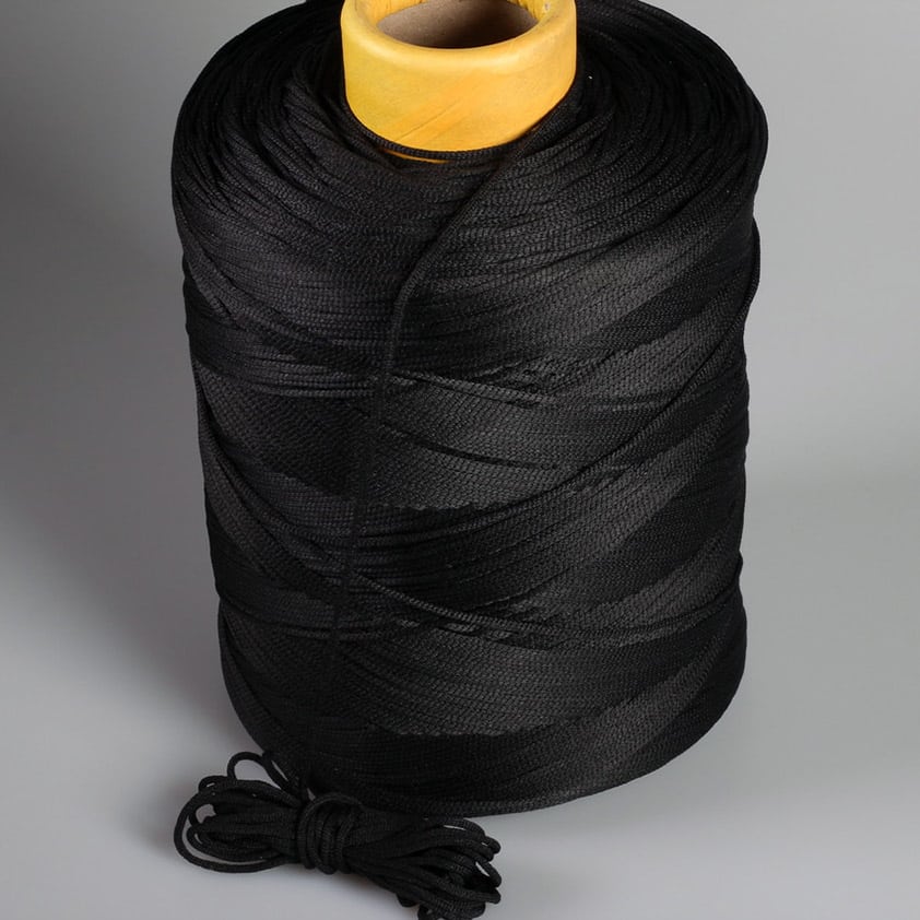 Elastiek 3 mm schwarz