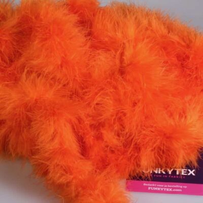 Marabou-Stoff orange