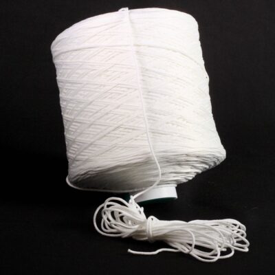 Elastiek 3 mm weiß