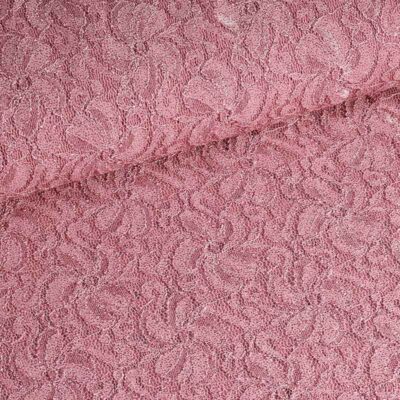 Kant-Stretch-Glitter altrosa