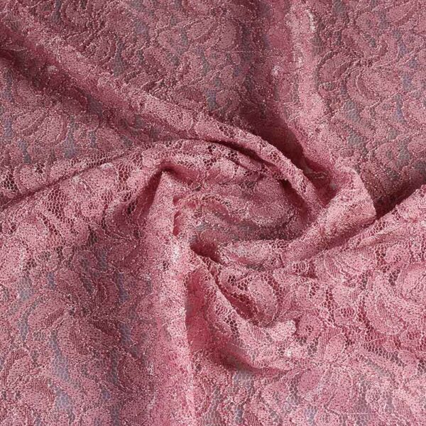 Kant-Stretch-Glitter altrosa