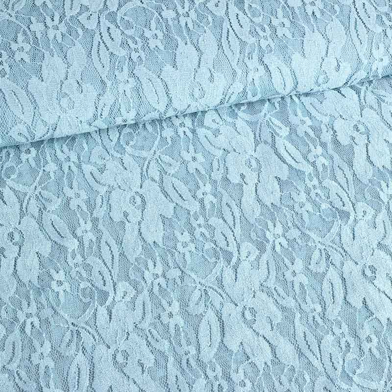 Kant-Stoff hellblau