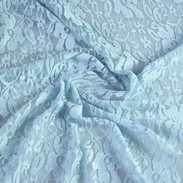 Kant-Stoff hellblau