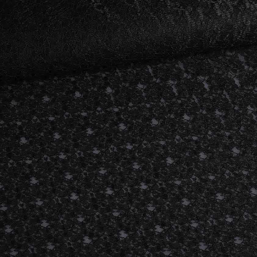 Spitzenstoff schwarz