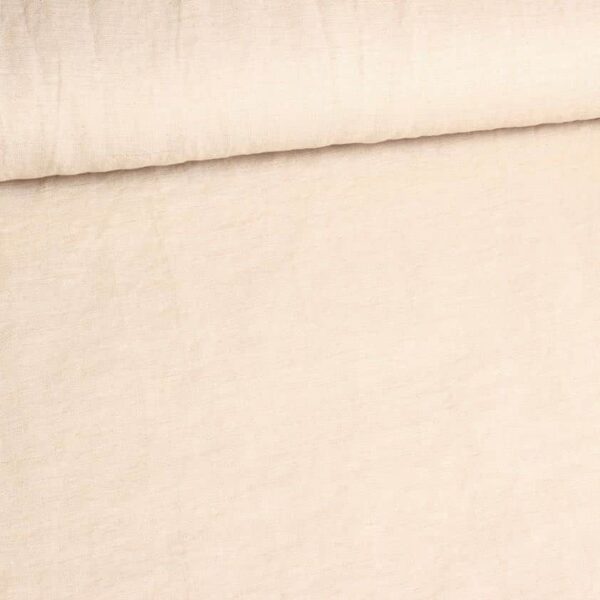 Leinenstoff natur sandwash