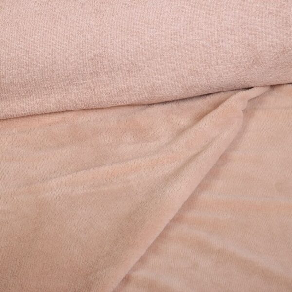Bamboo Fleece Badestoff altrosa