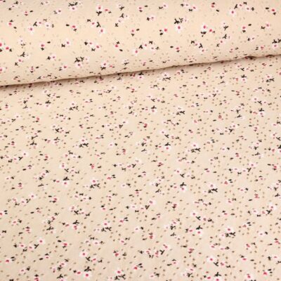Jersey Broderie ecru