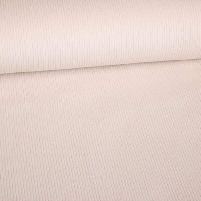 Corduroy-Stoff off white