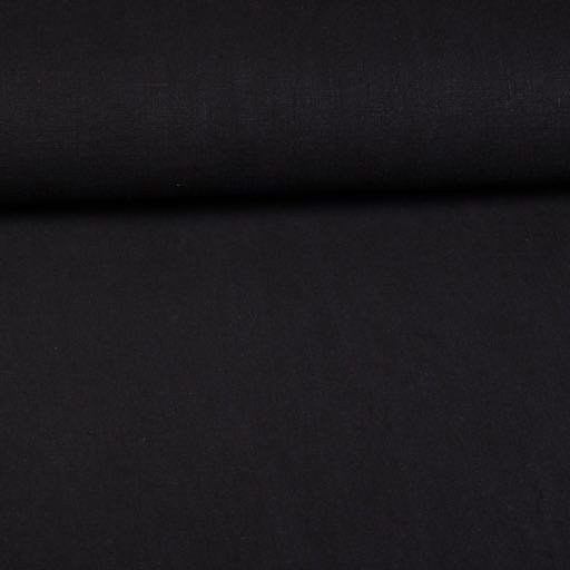 Leinen stone washed schwarz