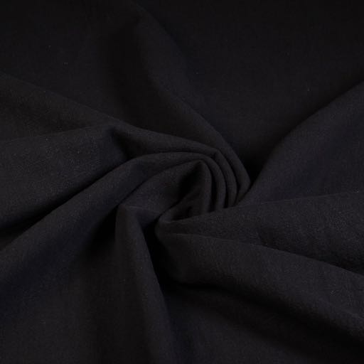 Leinen stone washed schwarz
