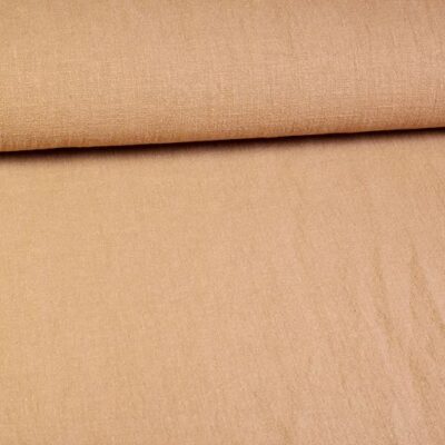 Linnen stone washed taupe