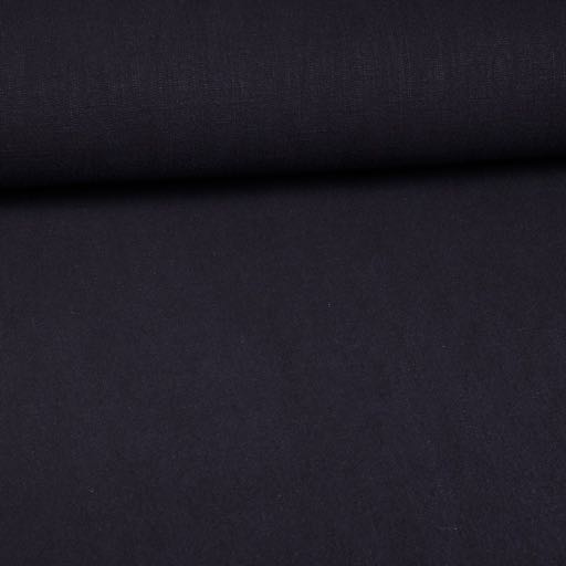 Leinen stone washed dunkelblau