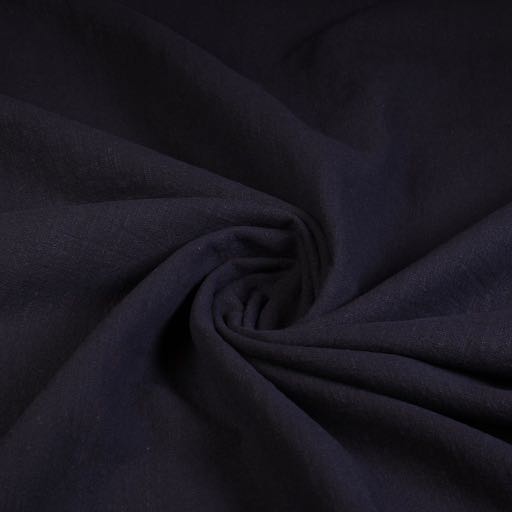 Leinen stone washed dunkelblau