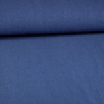 Linnen stof stone washed denim