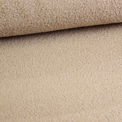 Heavy Bouclé Stoff camel