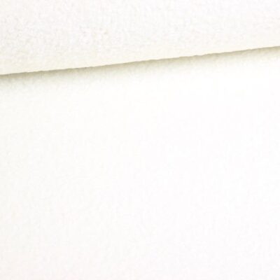 Heavy Bouclé-Stoff off white