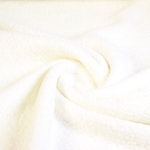 Heavy Bouclé-Stoff off white
