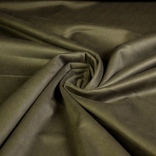 Scuba Suede Stoff army