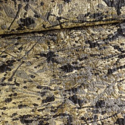 Metallic Brokat Stoff gold