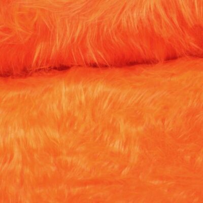 Langflor-Kunstfell orange
