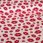 Katoen stof lippen