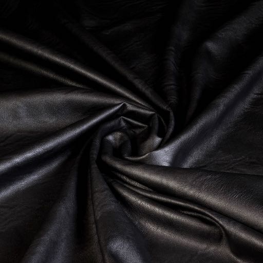 Nepleder-Stoff schwarz
