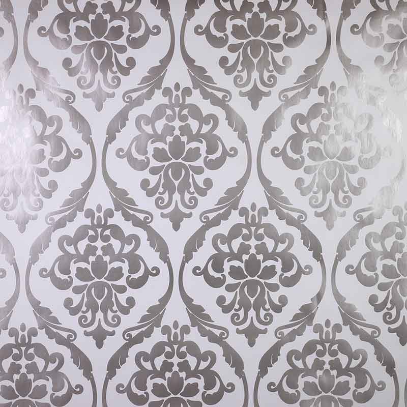 Tafelzeil deluxe barok silber