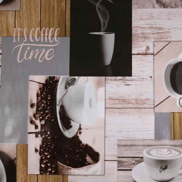 Tafelzeil deluxe koffee