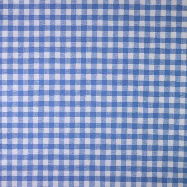 Tischdecke Karo blau 1,5 cm