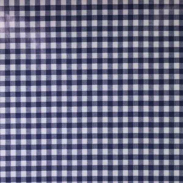 Tafelzeil Raute navy 1,5 cm