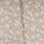Tafelzeil linnenlook roos beige
