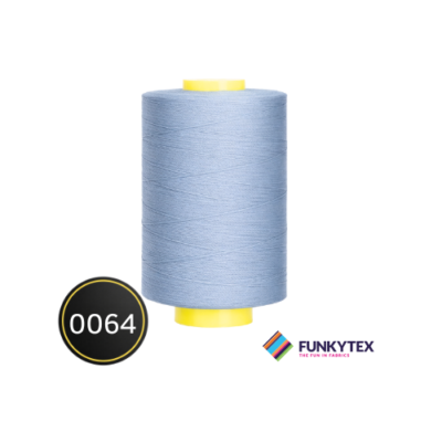 Atelier Nähgarn 1000 Meter Funkytex Helljeansblau
