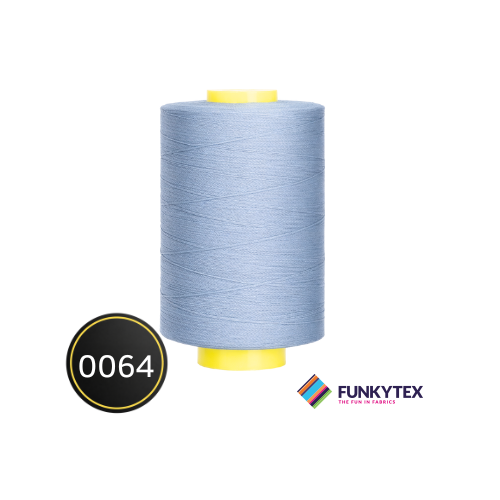 Atelier Nähgarn 1000 Meter Funkytex Helljeansblau