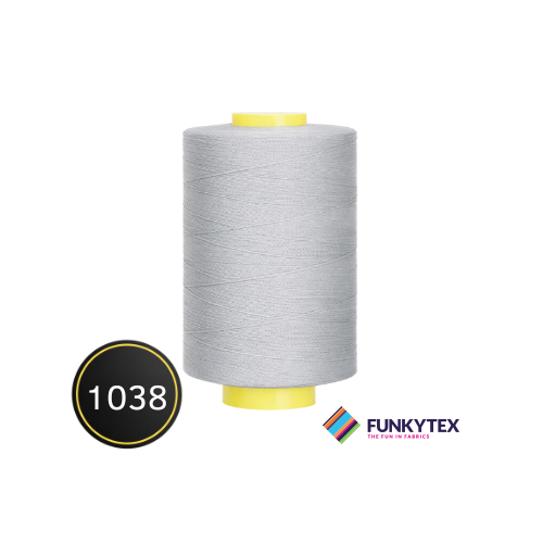 Atelier Nähgarn 1000 Meter Funkytex Hellgrau