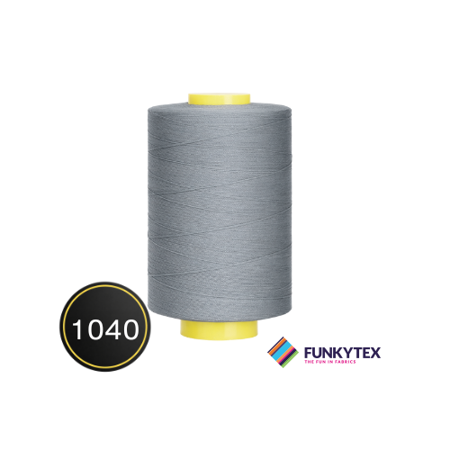 Atelier Nähgarn 1000 Meter Funkytex Stahlgrau