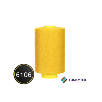 Atelier Nähgarn 1000 Meter Funkytex Gelb