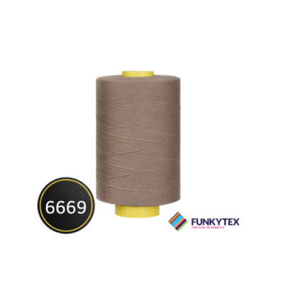 Atelier Nähgarn 1000 Meter Funkytex Taupe