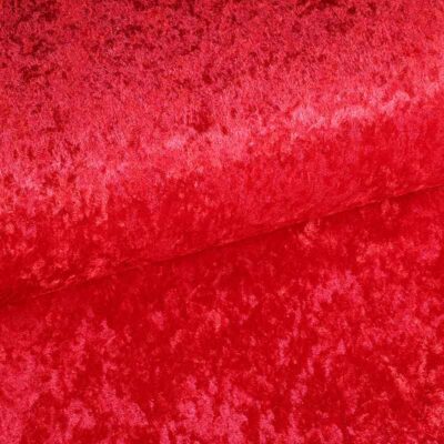 Velours de panne rot