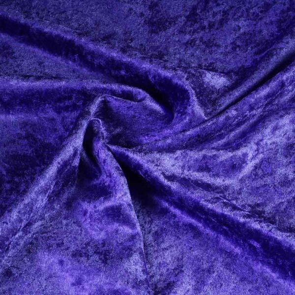 Velours de panne lila